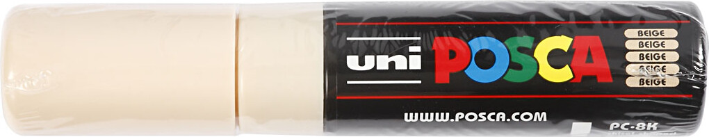 Posca Tusch - Nr. Pc-8K - Tykkelse 8 MM - Beige
