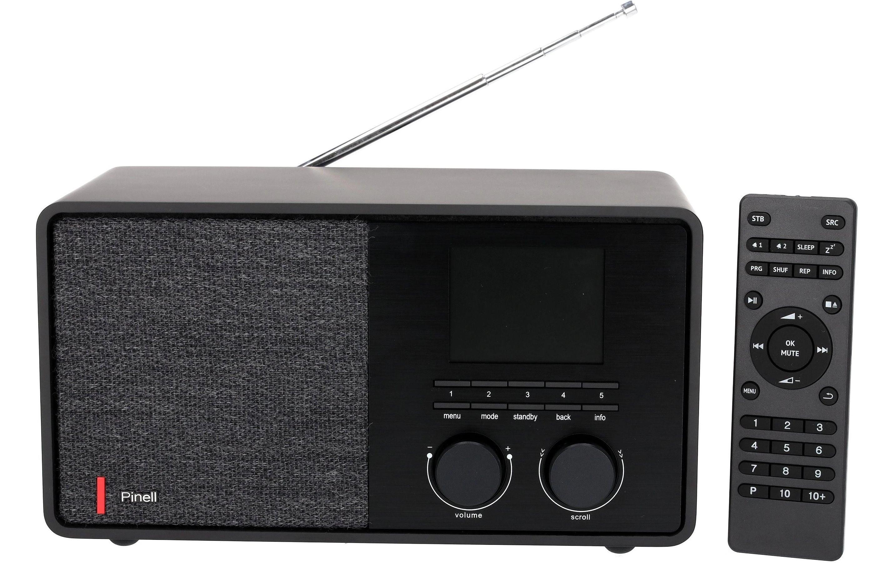 DAB+ Radio Supersound 301 Schwarz<br>DAB+ Radio mit Internetradio, Spotify Connect und Bluetooth