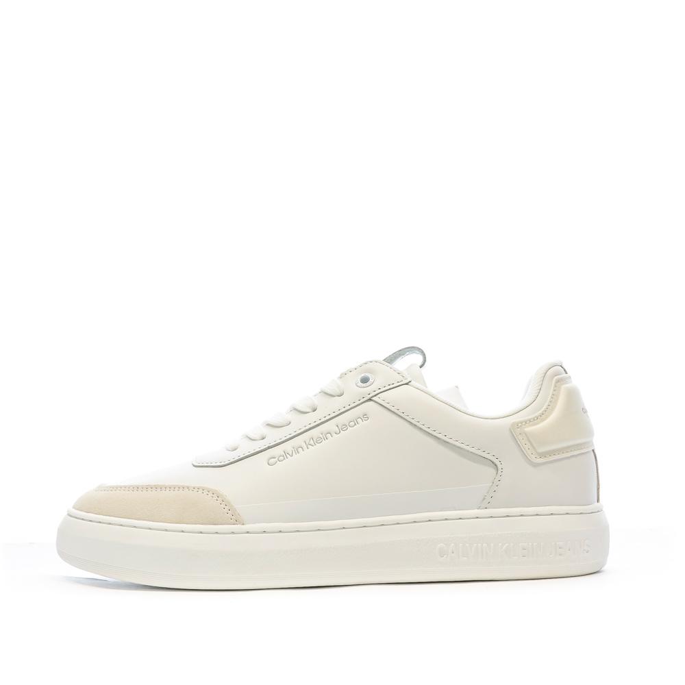 Calvin Klein Jeans Baskets Blanches Homme Calvin Klein Jeans Casual Cupsole