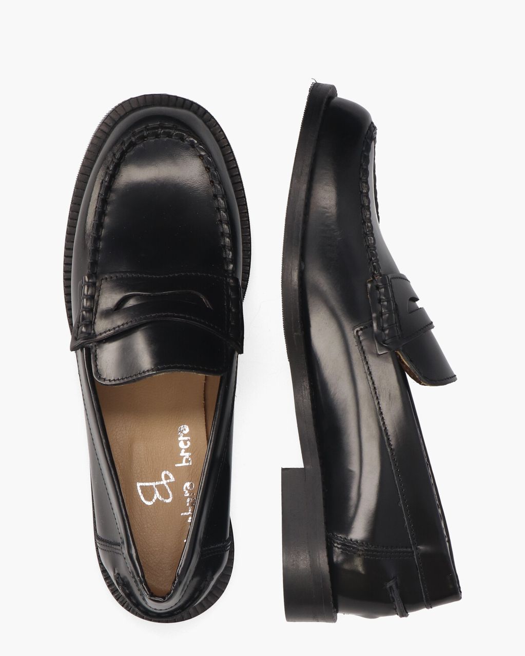 Barbara Brera Amara Zwart Damesloafers