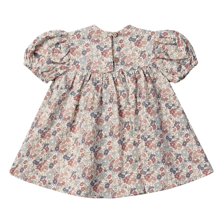 Quincy Mae Robe et Bloomer Carina Fleuri | Blanc cassé