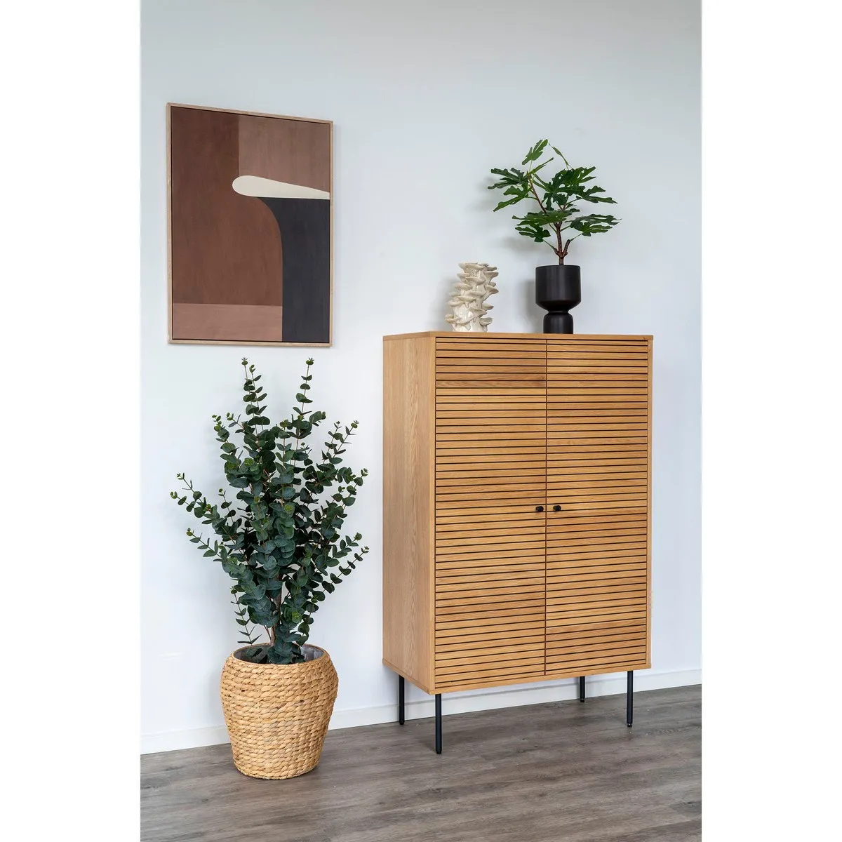 EPIKASA Vase Décoratif Sea - Noir