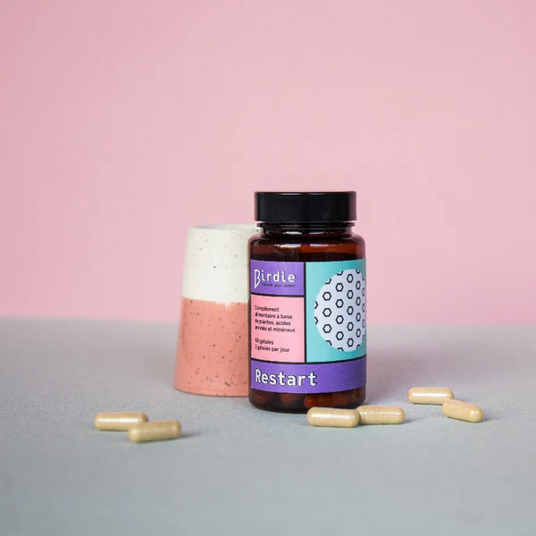 Birdie Detox & Restart | Digestion & Ventre Plat 60 gélules