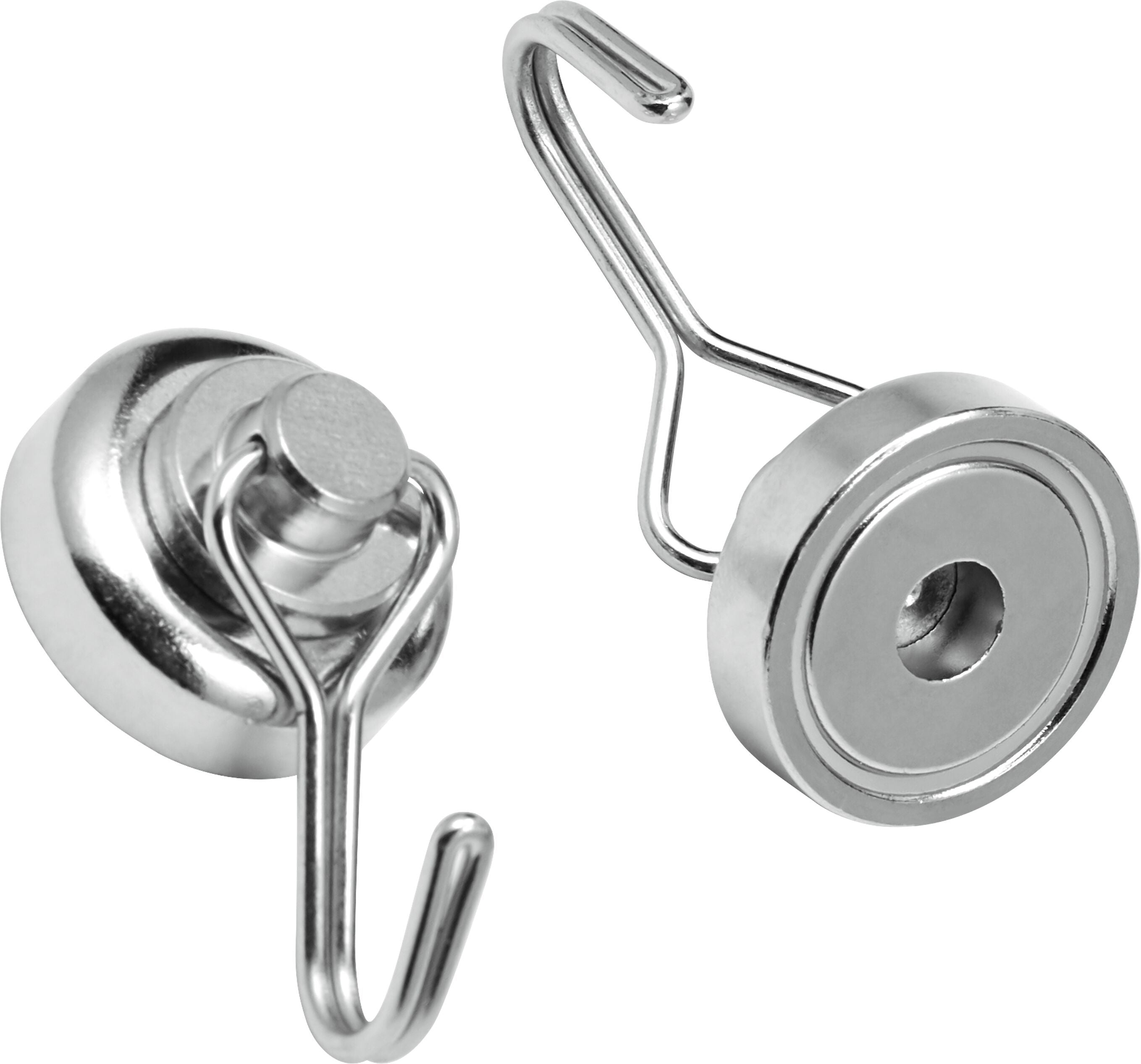 TWISTER Magnet - Silber / B: 4.2 cm x H: 1.6 cm