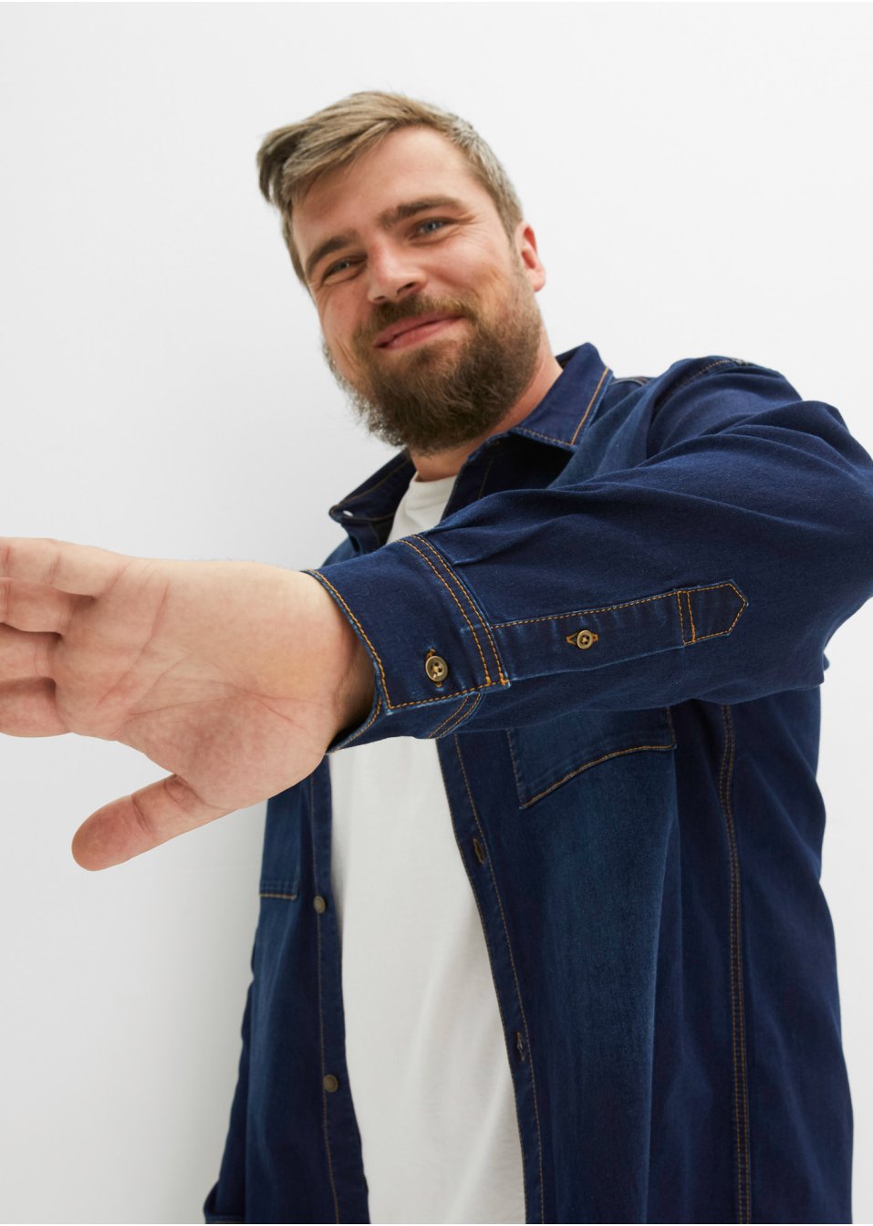 Surchemise en jean, Loose Fit