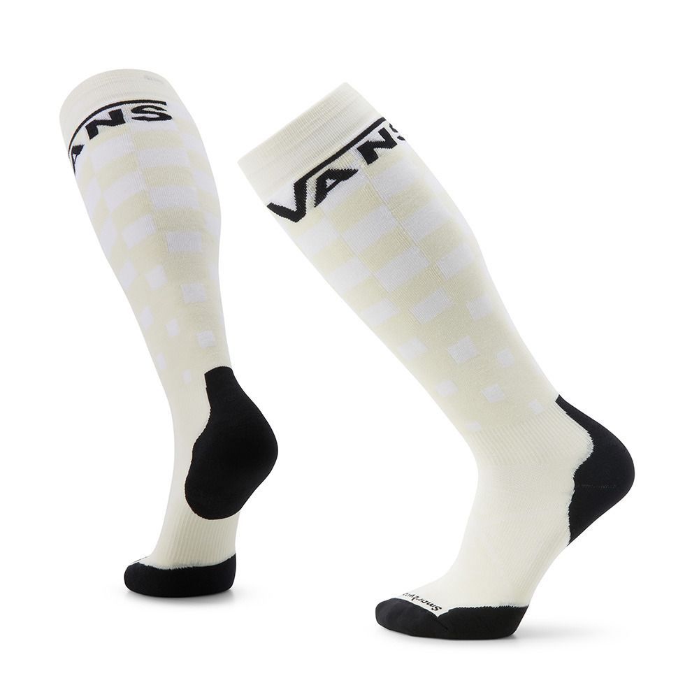 Smartwool TARGETED CUSHION CHECKER VANS - Chaussettes natural
