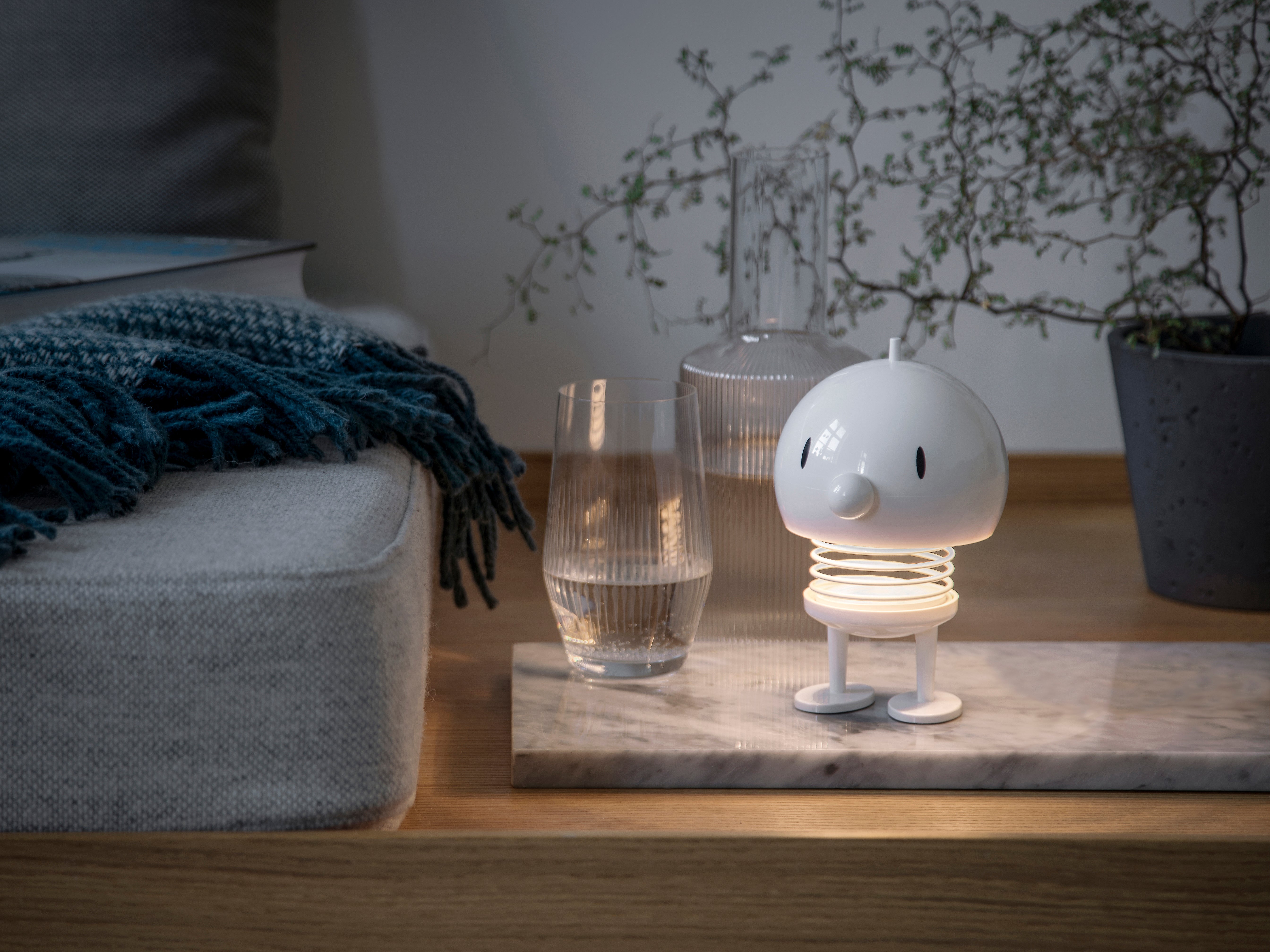 Hoptimist  Hoptimist LED lampe, L - White