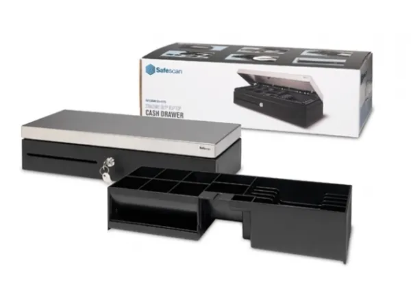 Safescan SD-4617S - Cash Drawer - sort, sølv