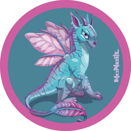 McNeill McAddys zu Schulranzen Prinzessin: Drache