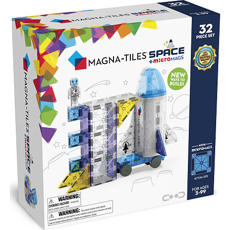Magna-Tiles rumraket - 32 dele