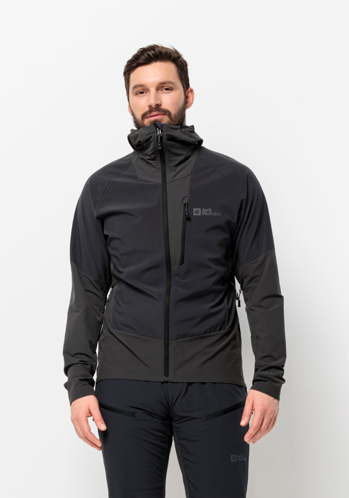Jack Wolfskin Softshelljacke »ALPSPITZE HOODY M« mit Kapuze