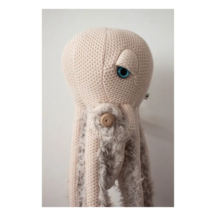 Bigstuffed Peluche géante poulpe Mama x Smallable | Nude