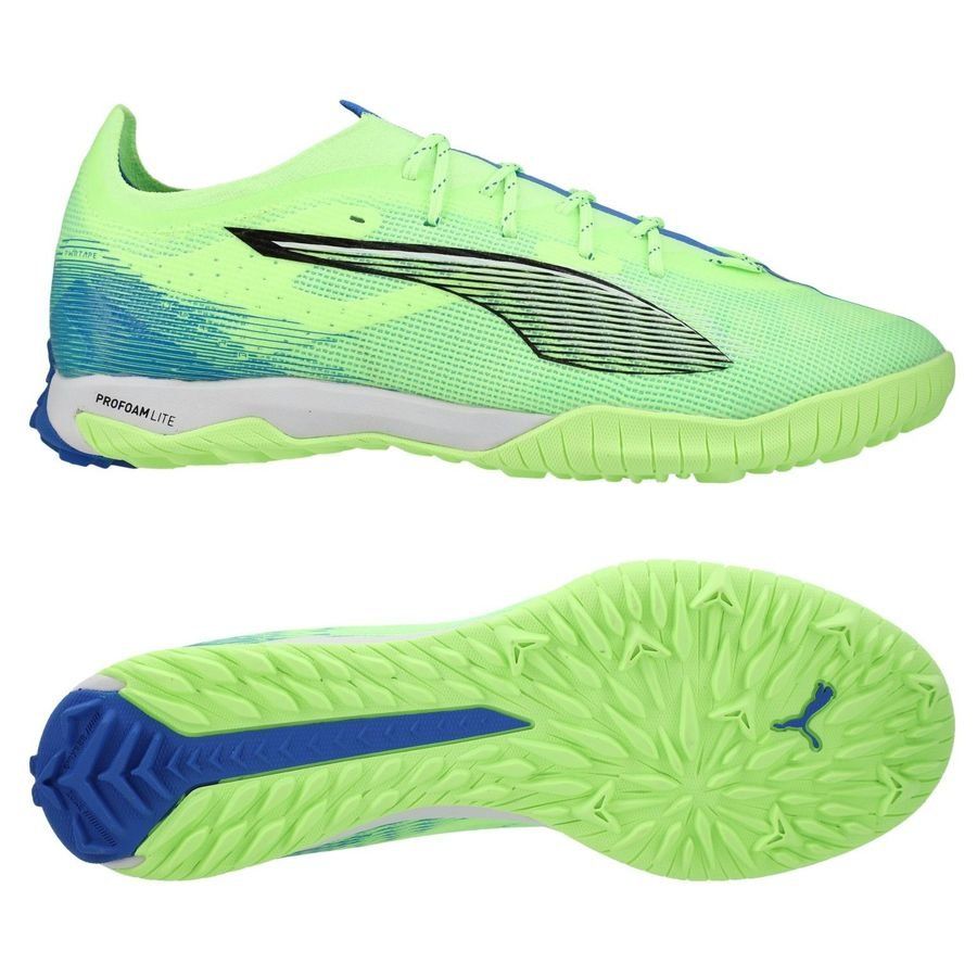 PUMA Ultra 5 Pro Cage TT Lights Out - Fizzy Apple/Blanc/Bleu