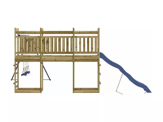 Aire de jeux d'extérieur bois de pin imprégné