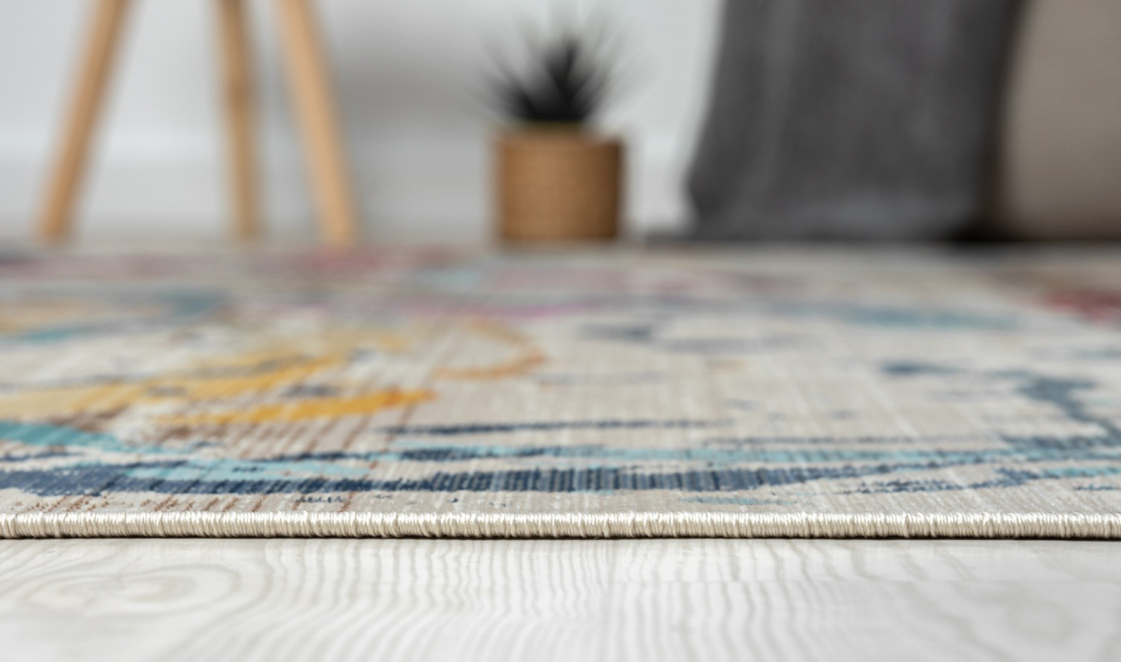 Teppich AURORA 5 - cream-blau-pink - 170x240 cm