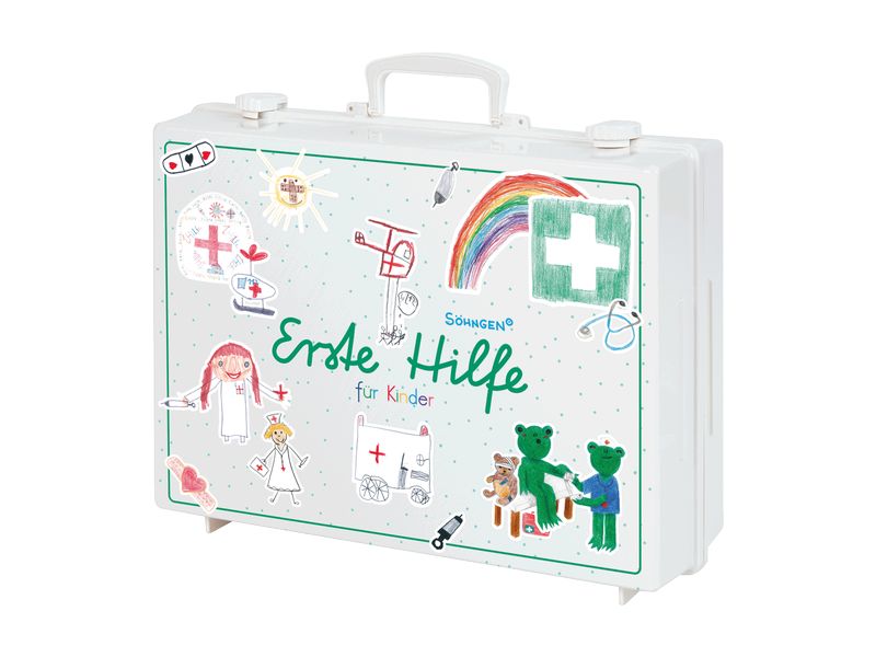 SÖHNGEN Erste-Hilfe-Set kleine GROSSE Hilfe SCHULE XS-XXL Erste-Hilfe-Koffer für Kinder