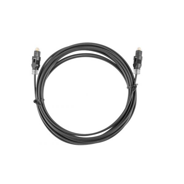Lanberg Cabo Toslink Optico Audio Digital 2M Black
