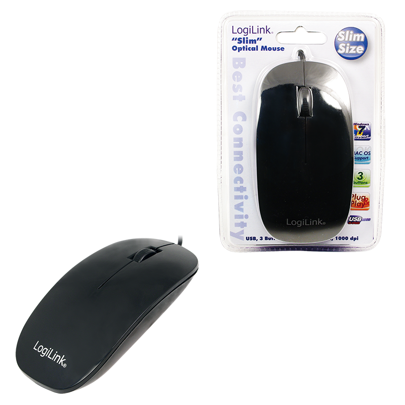 Maus USB optisch 1000 dpi