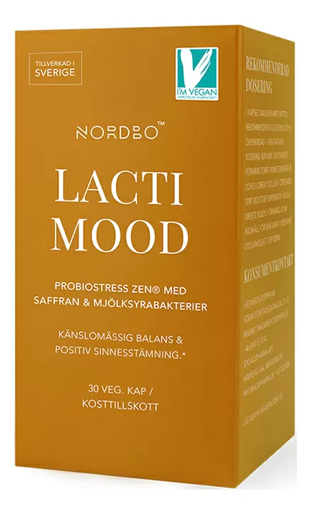NORDBO LactiMood - 30 kaps.