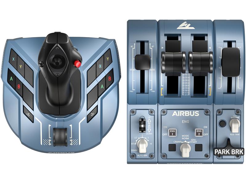 Thrustmaster Simulations-Controller TCA Captain Pack X Airb Sidestick und Gashebelquadrant für Xbox Series X/S und PC