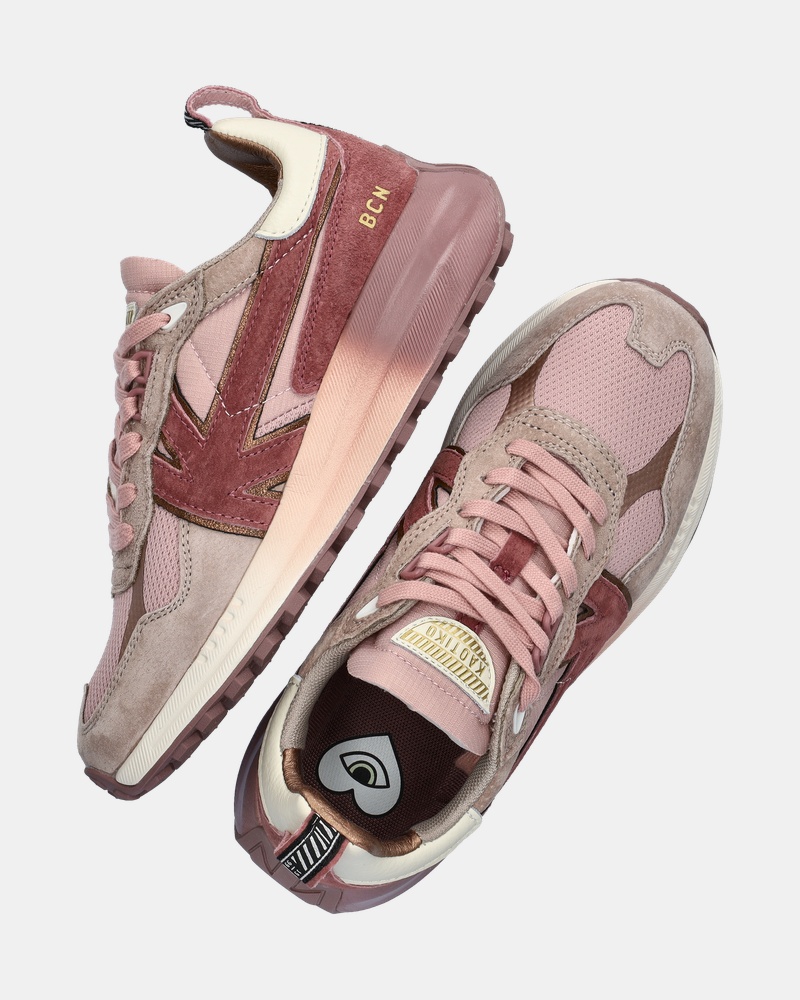 Kaotiko Detroit Faded Lage sneakers  - roze