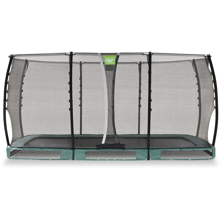 EXIT Allure Classic Bodentrampolin 244x427cm - grün