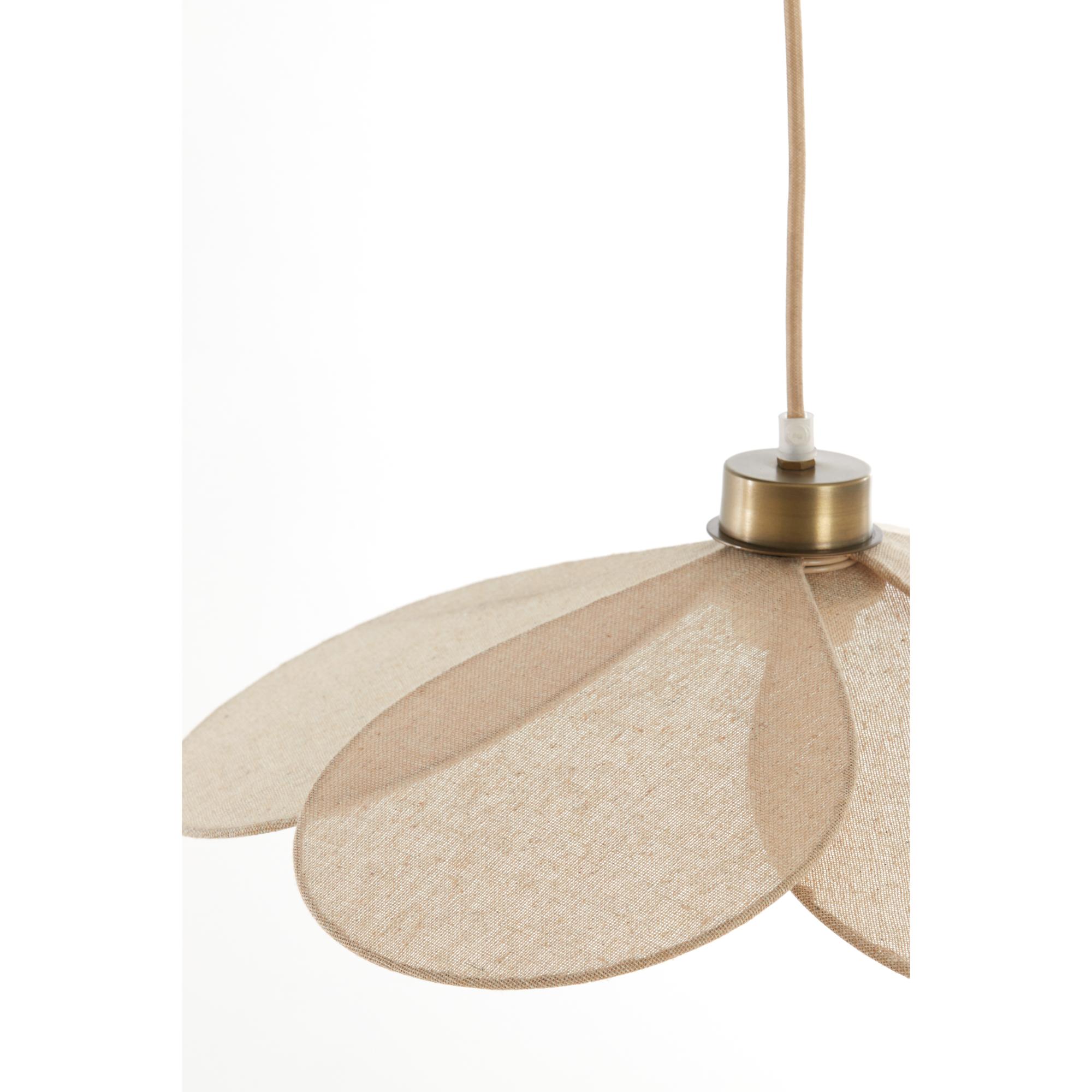 Light & Living Hanglamp Fyano - Zand - Ã46cm