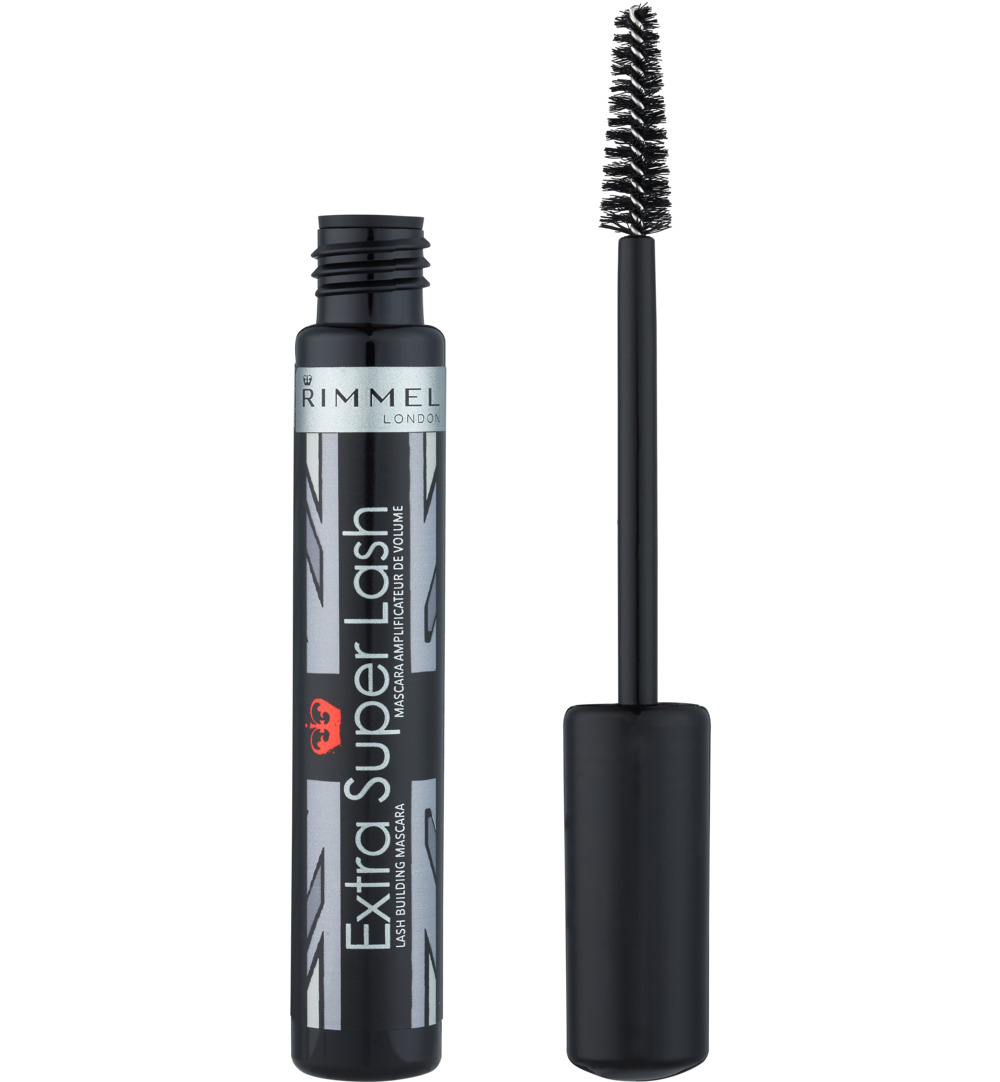 Rimmel London Extra Super Lash mascara : 102 – Brown Black (1 stuk)