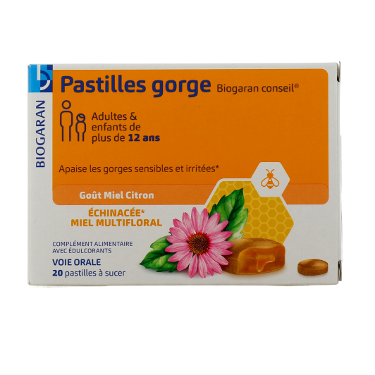 Pastilles gorge Biogaran