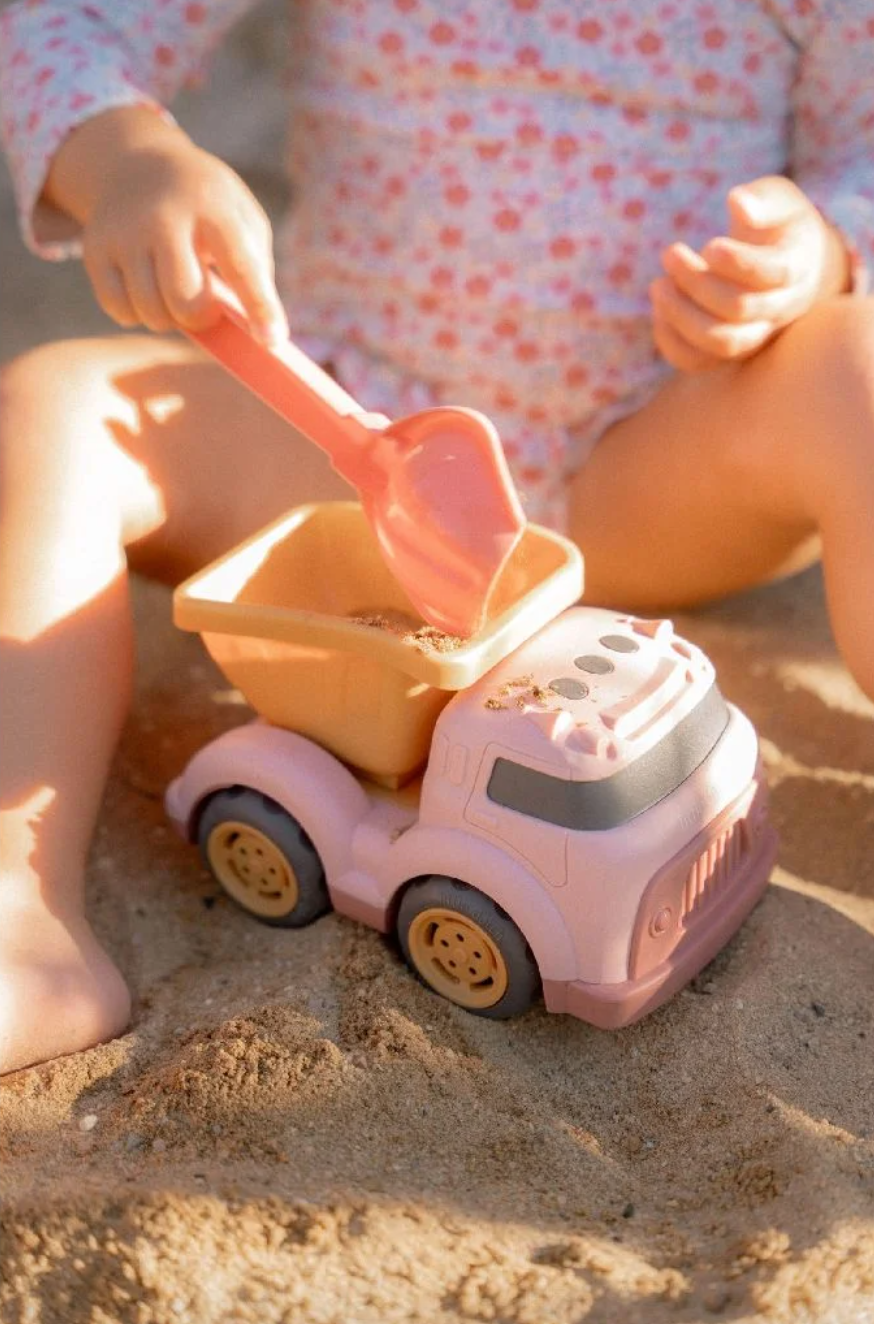 Little Dutch Little Dutch Kiepwagen Roze 17cm