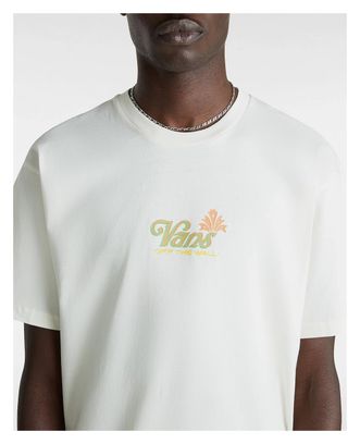 T-Shirt Vans Pineapple Skull Blanc / Jaune