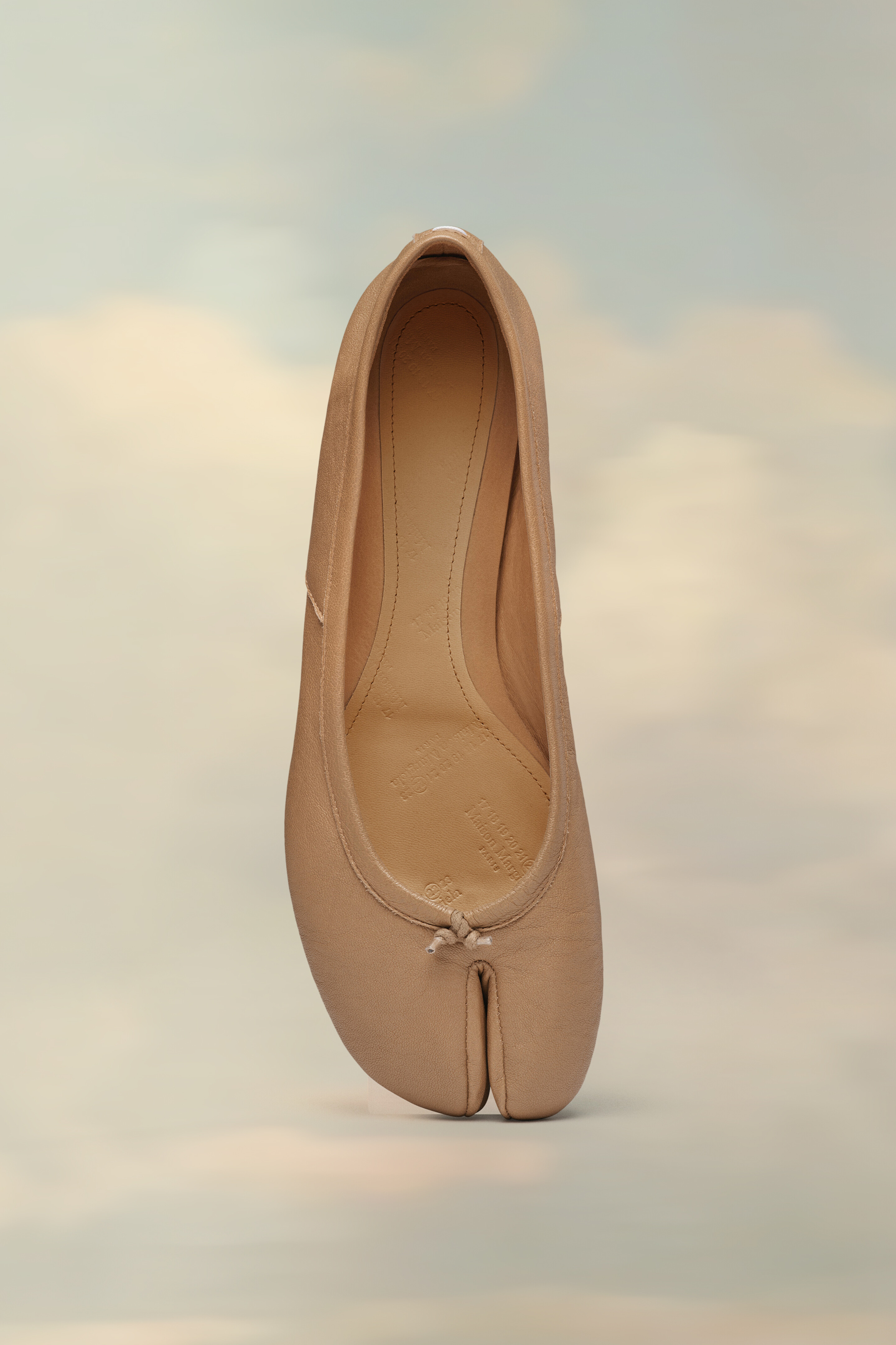 Ballerines Tabi Peau Nude