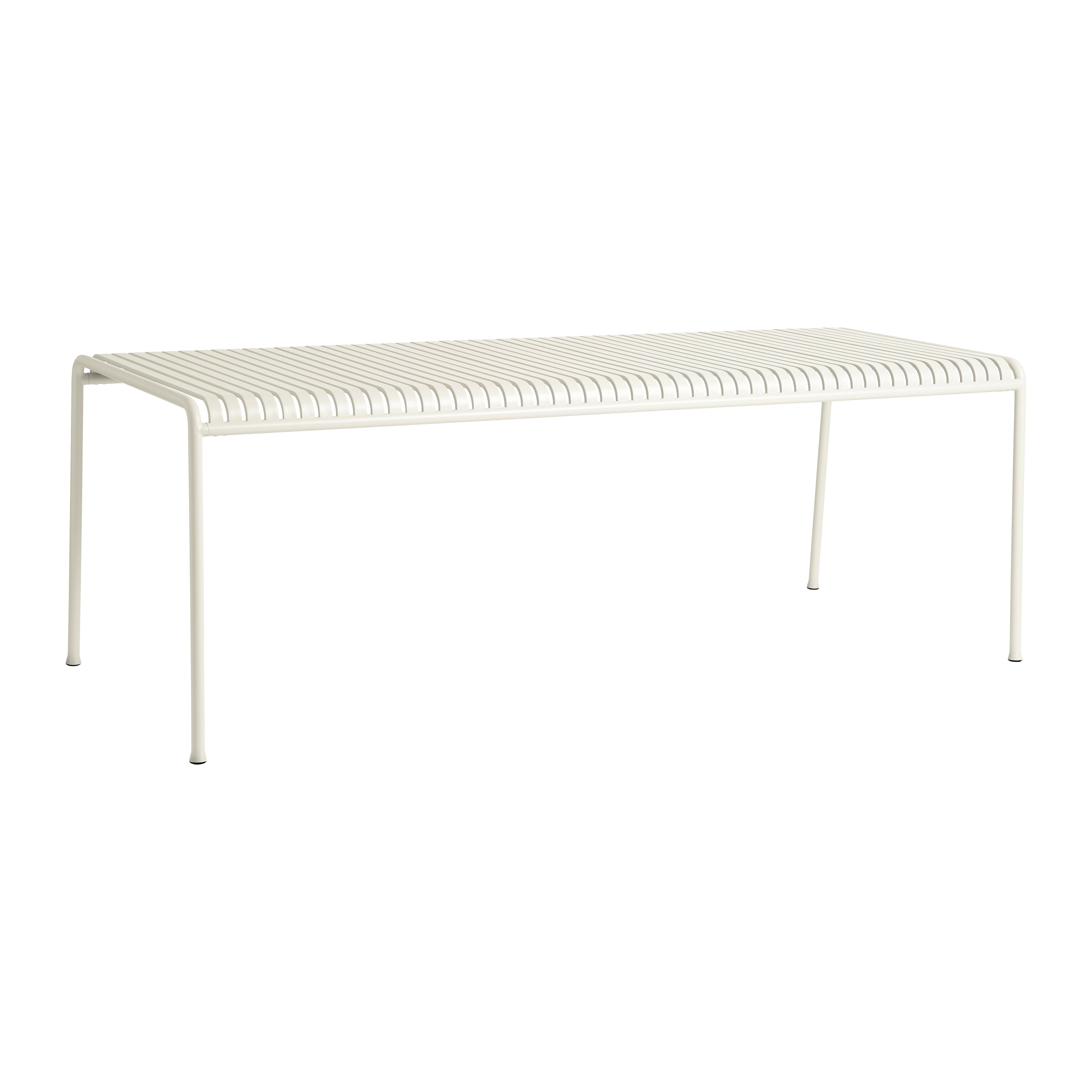 HAY Palissade Tuintafel 220 x 90 cm - CrÃ¨me Wit