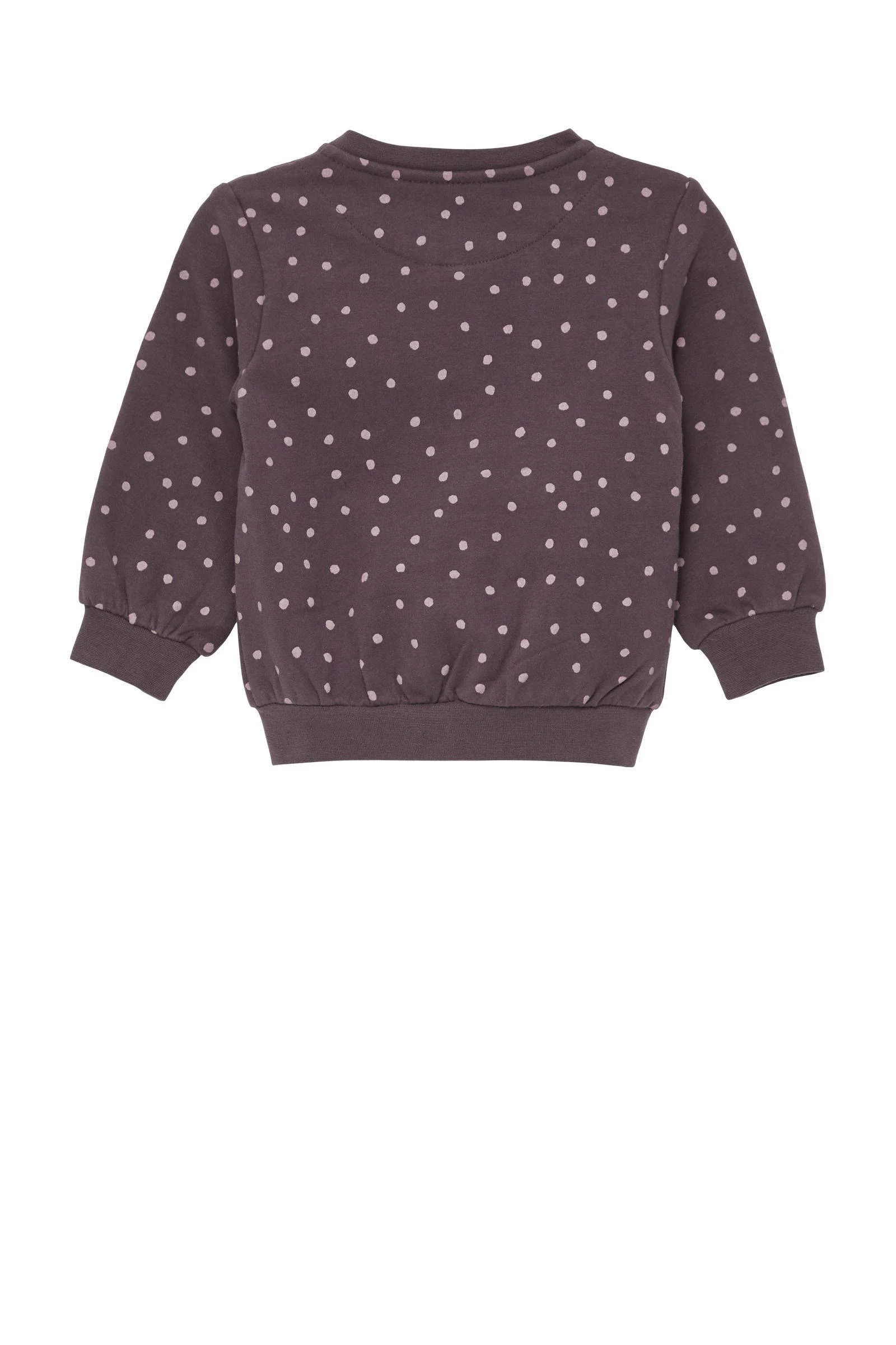 s.Oliver baby sweatvest met stippen paars