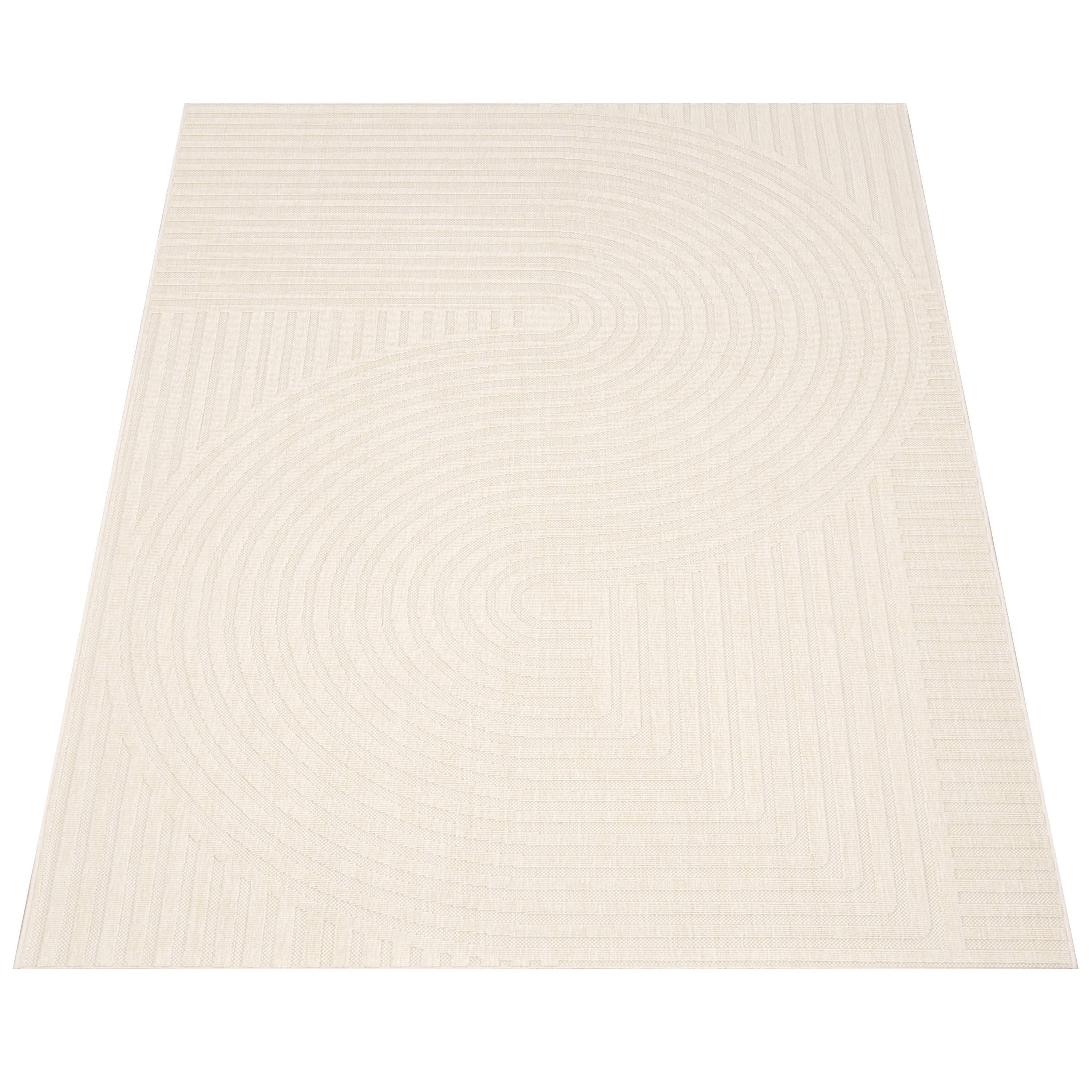 Teppich Balkon Wohnzimmer Retro Muster Abstrakt 200x290 cm