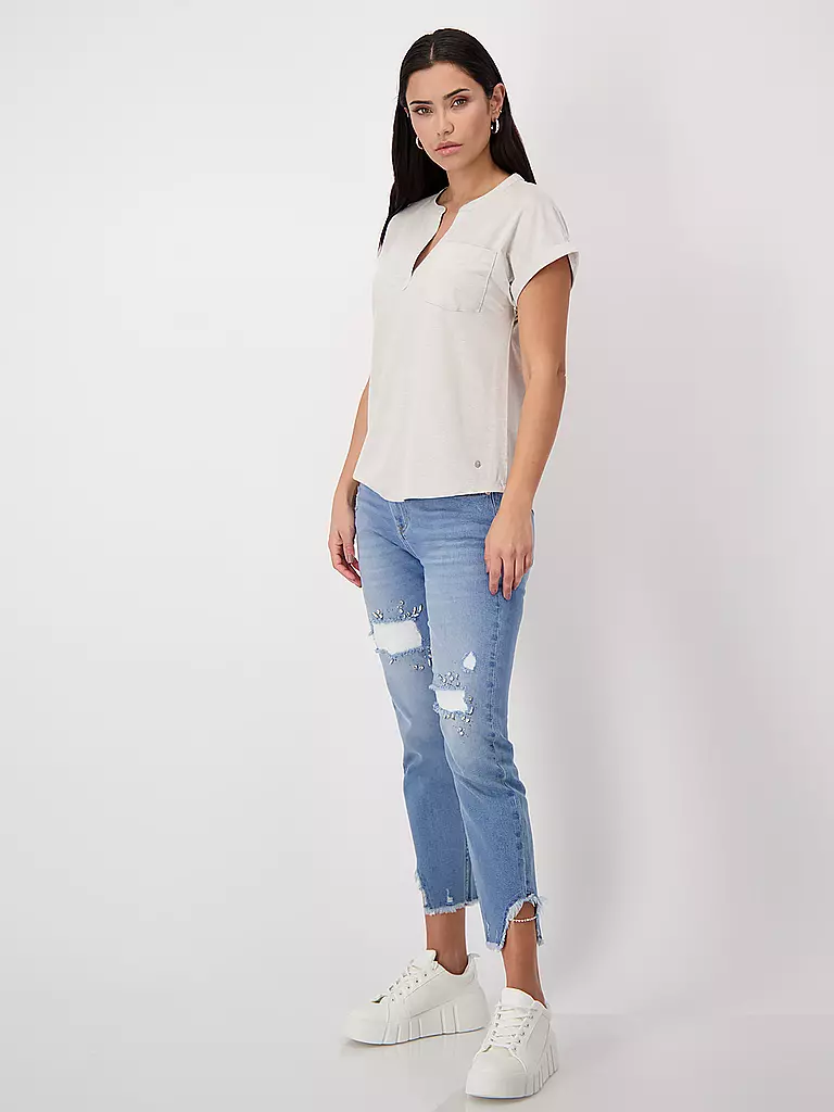 MONARI T-Shirt  creme