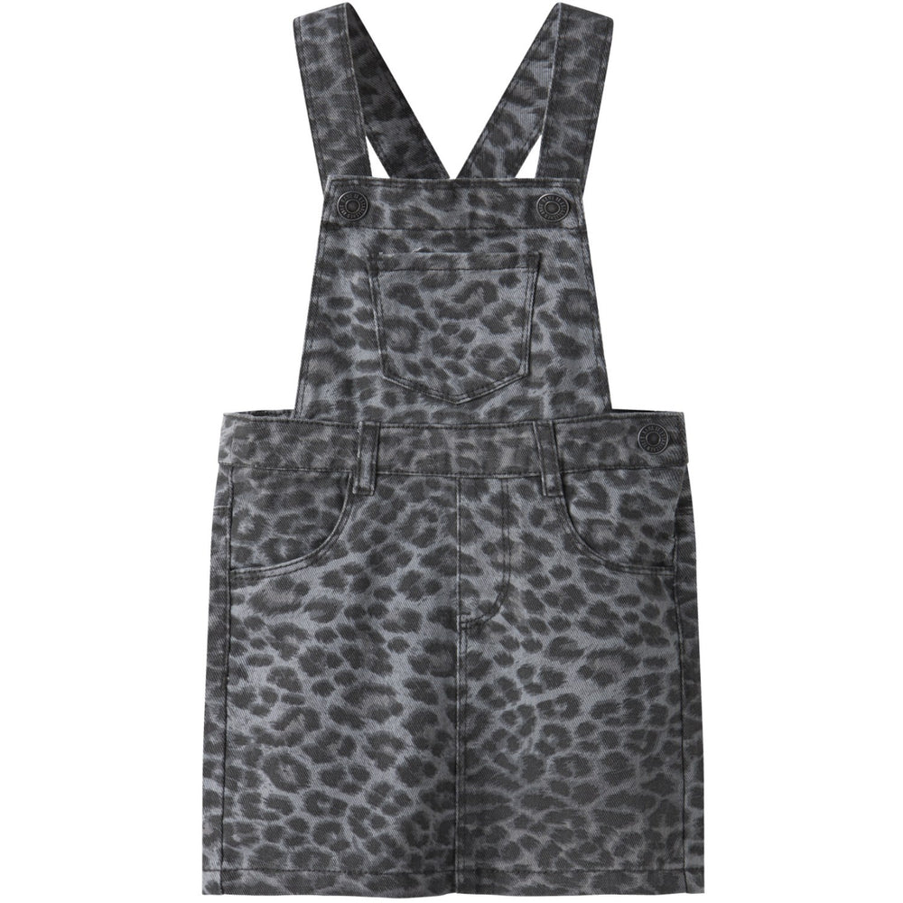 Køb Name It Night Owl Grey Leopard Nmfophelia Twi Spencer Kjole 4444-Td