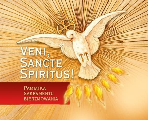 Utgiver av Bondedepartementet Veni Sancte Spiritus. Konfirmasjonssuvenir - juni