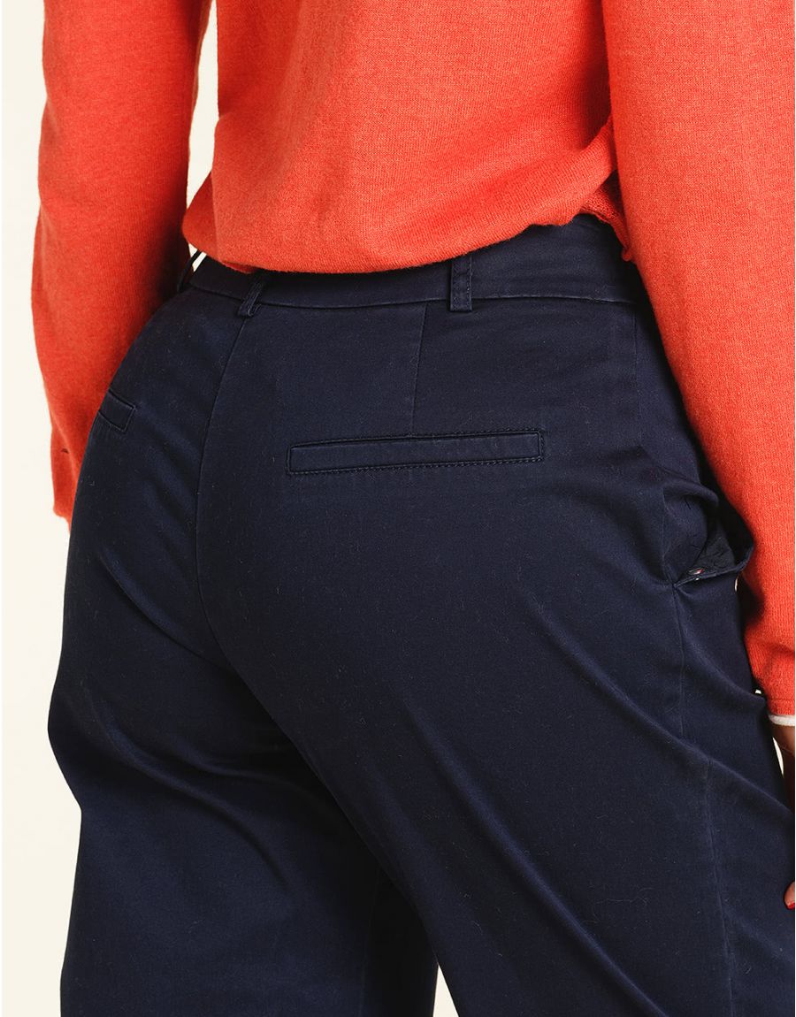 Pantalon chino marine