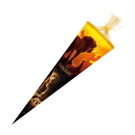 Nestler Schultüte König der Löwen Tüllverschluss 85cm eckig