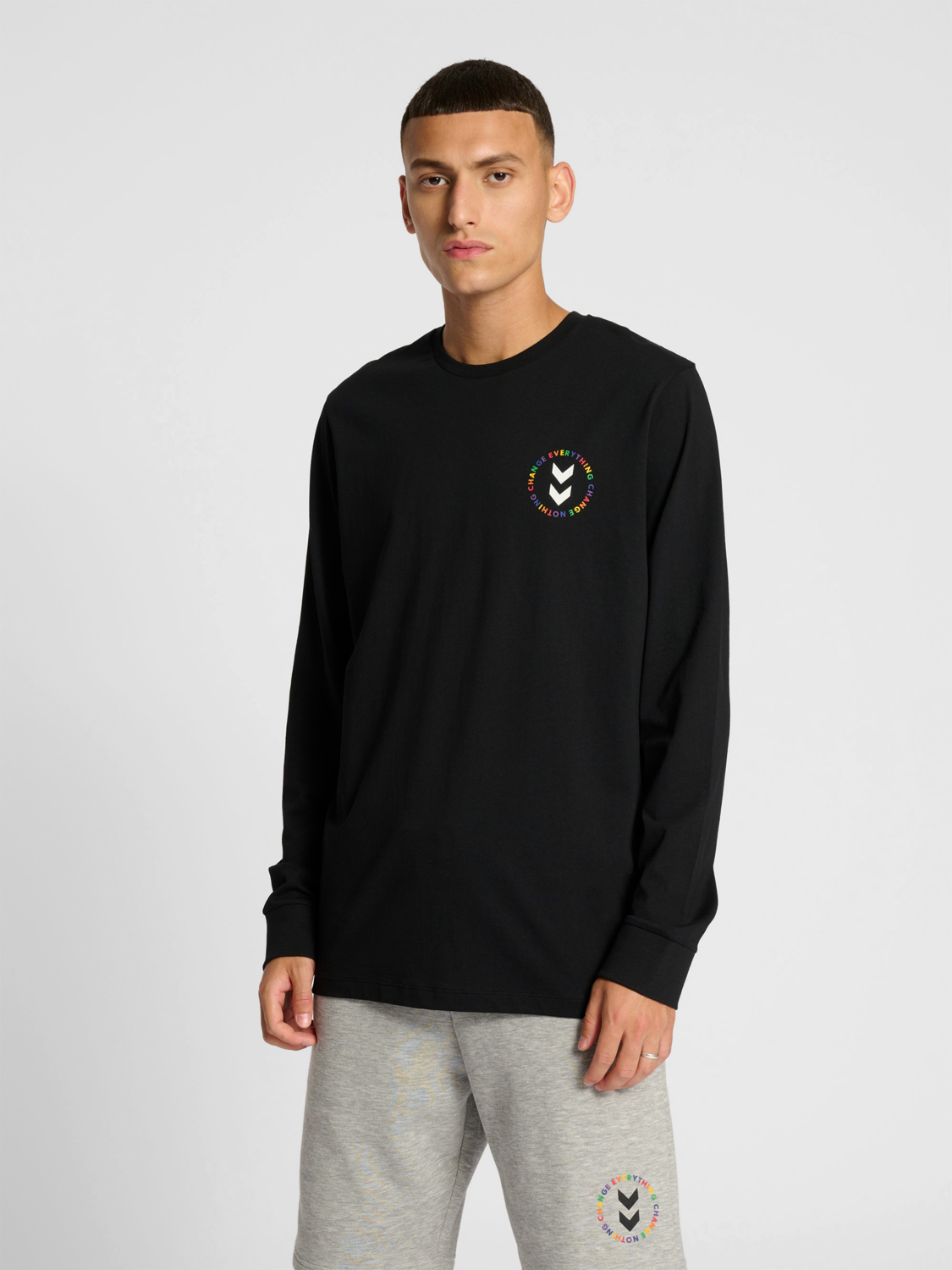 hmlEVERYTHING NOTHING T-SHIRT LS