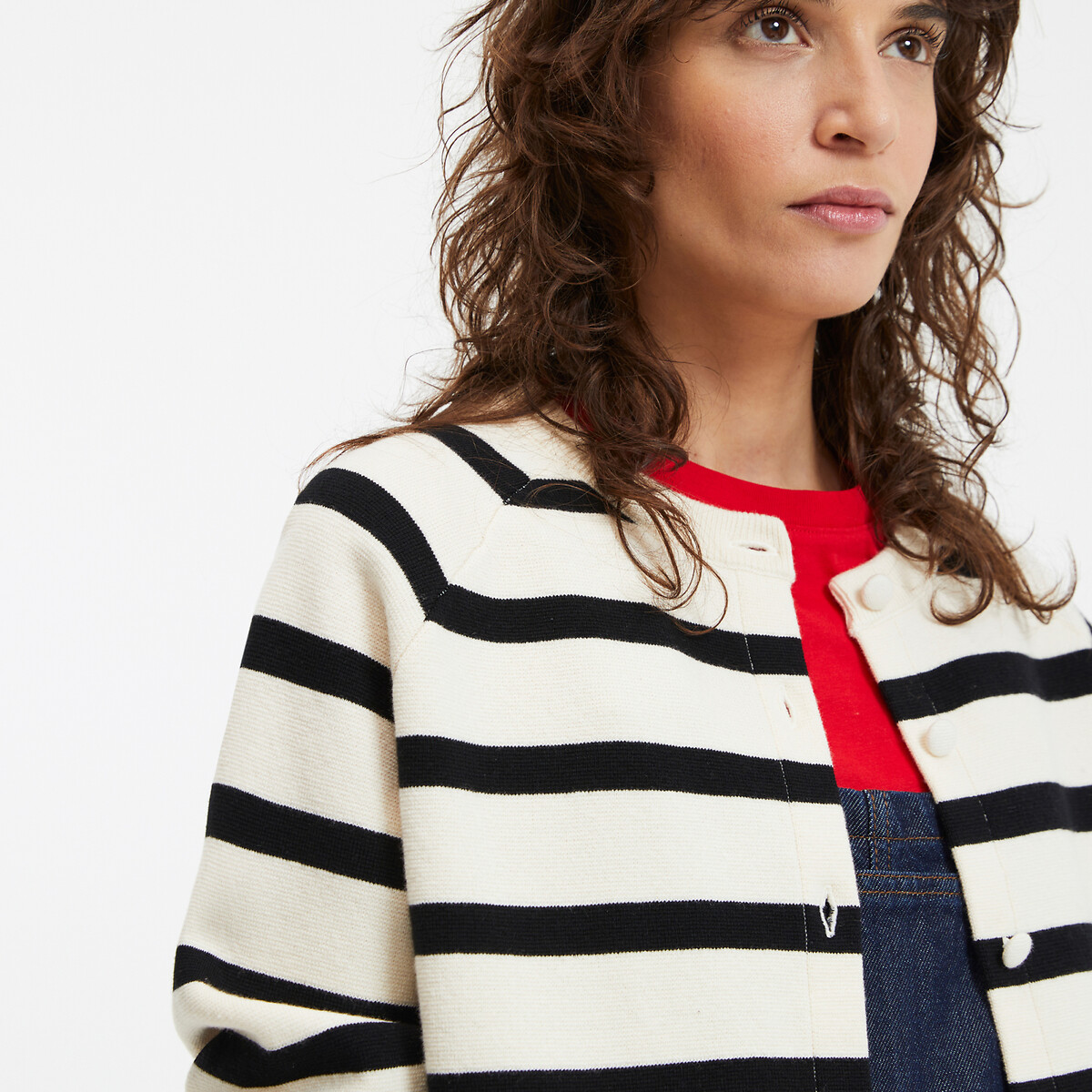 COLEÇÕES LA REDOUTE<br>Cardigã de Tricô Exclusivo, Leandra