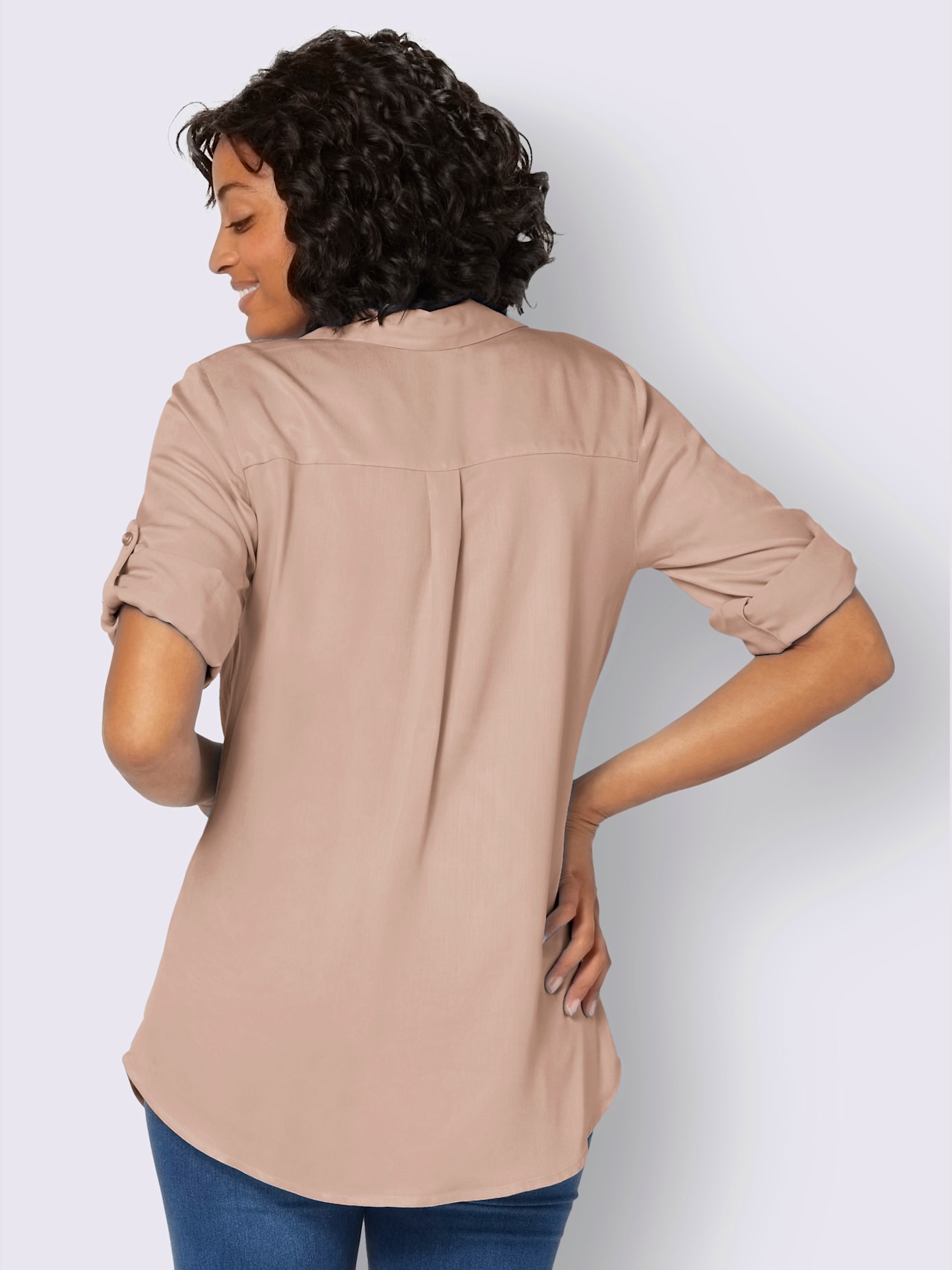 Chemisier long qualité tissée