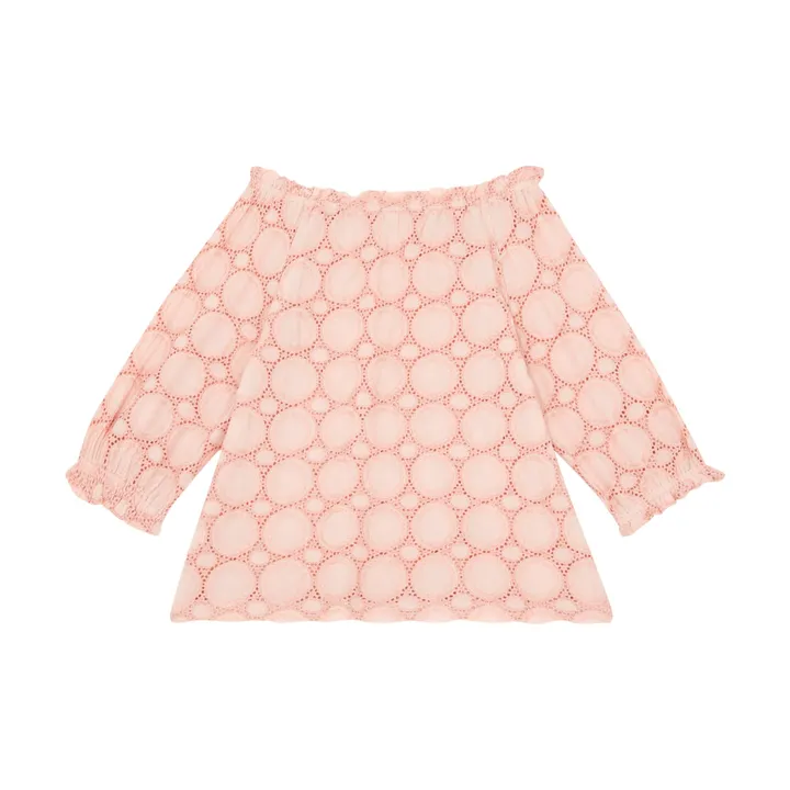 Zhoe & Tobiah Blouse Ajourée | Rose pâle