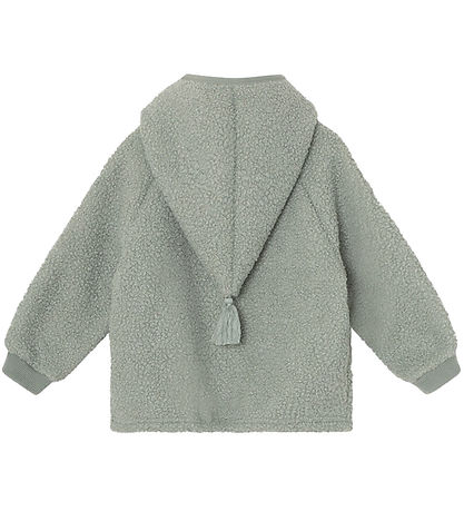 Mini A Ture Fleecejakke - Teddy - MatLiff - Pale Green