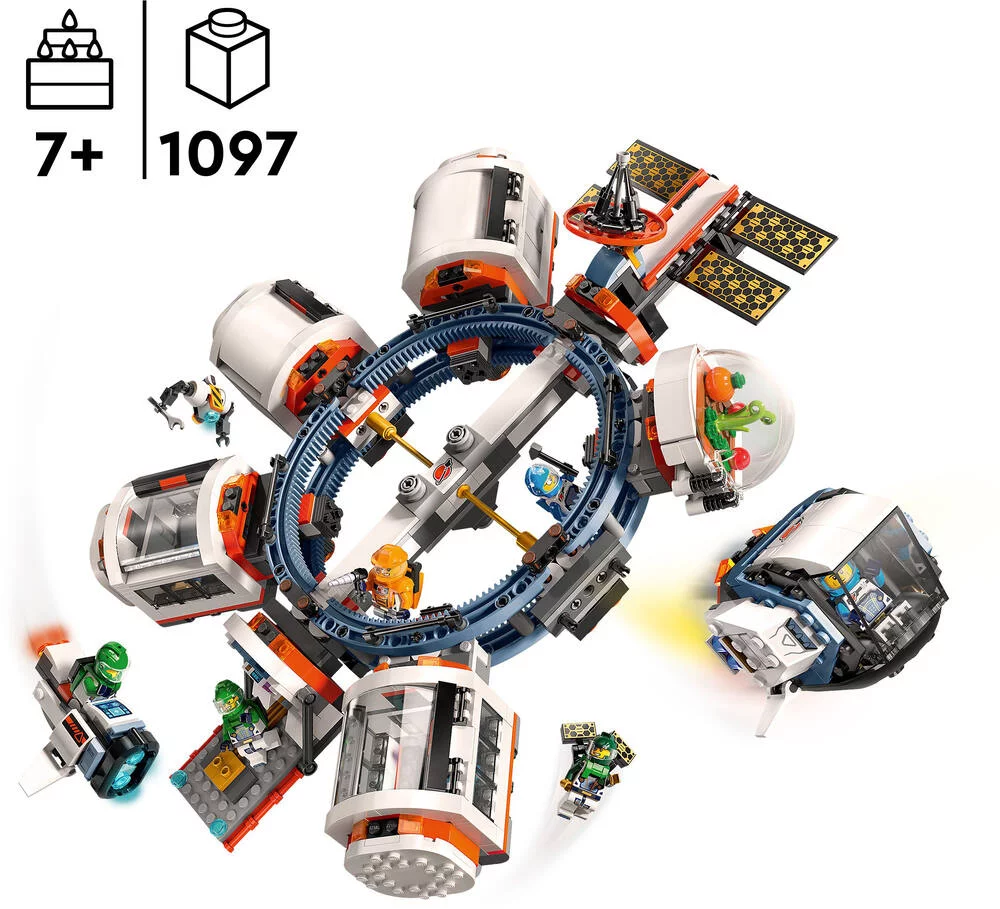 LEGO®CITY 60433 - LA STATION SPATIALE MODULAIRE