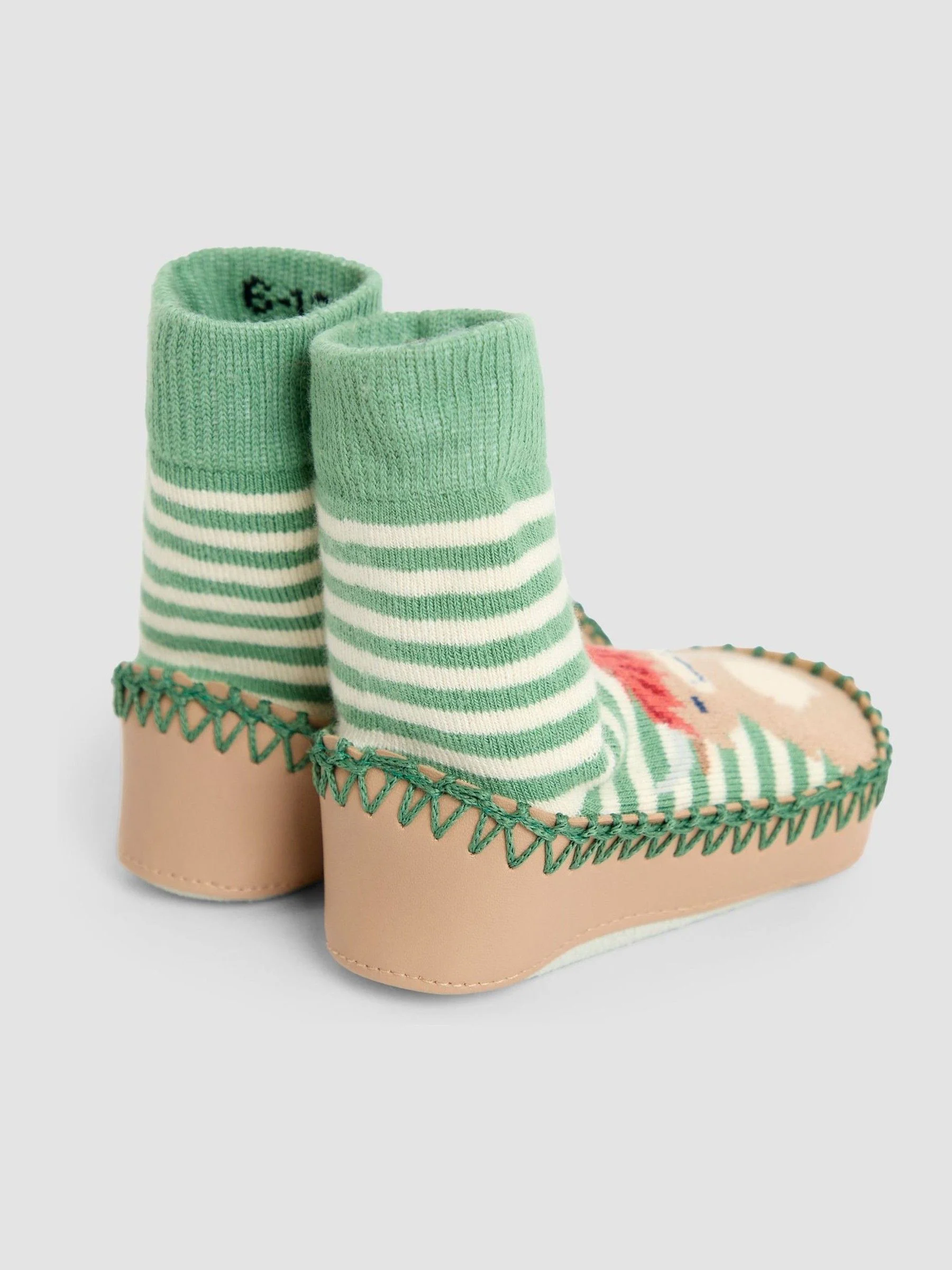 Jojo Maman Bébé moccasin pantoffelsokken