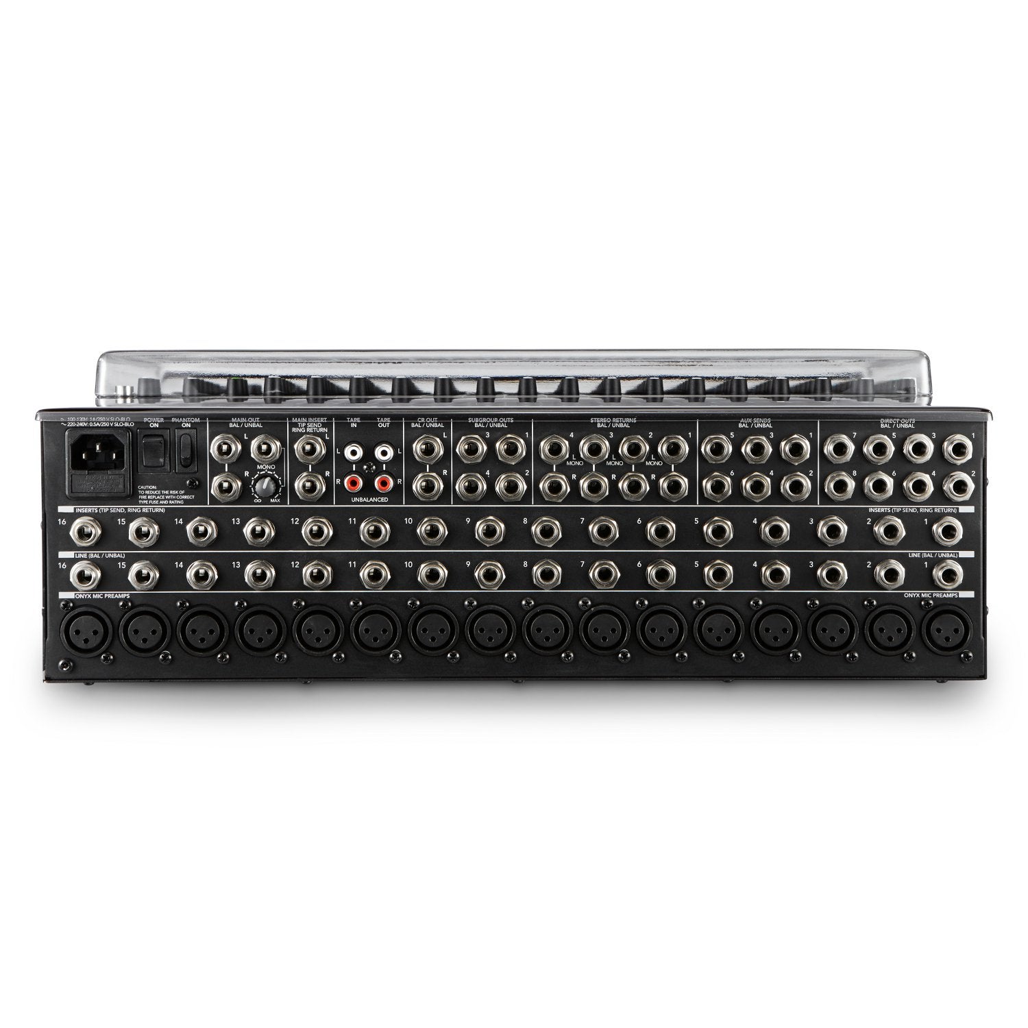 Decksaver Mackie 1604VLZ4 stofkap