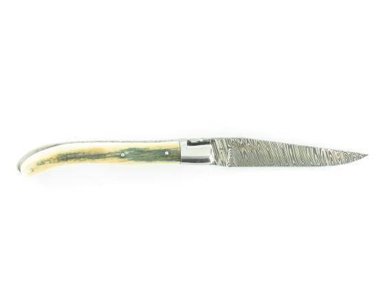 Laguiole XS Damas Ivoire de Mammouth (bleu) Couteau de Poche - Laguiole par Fontenille Pataud