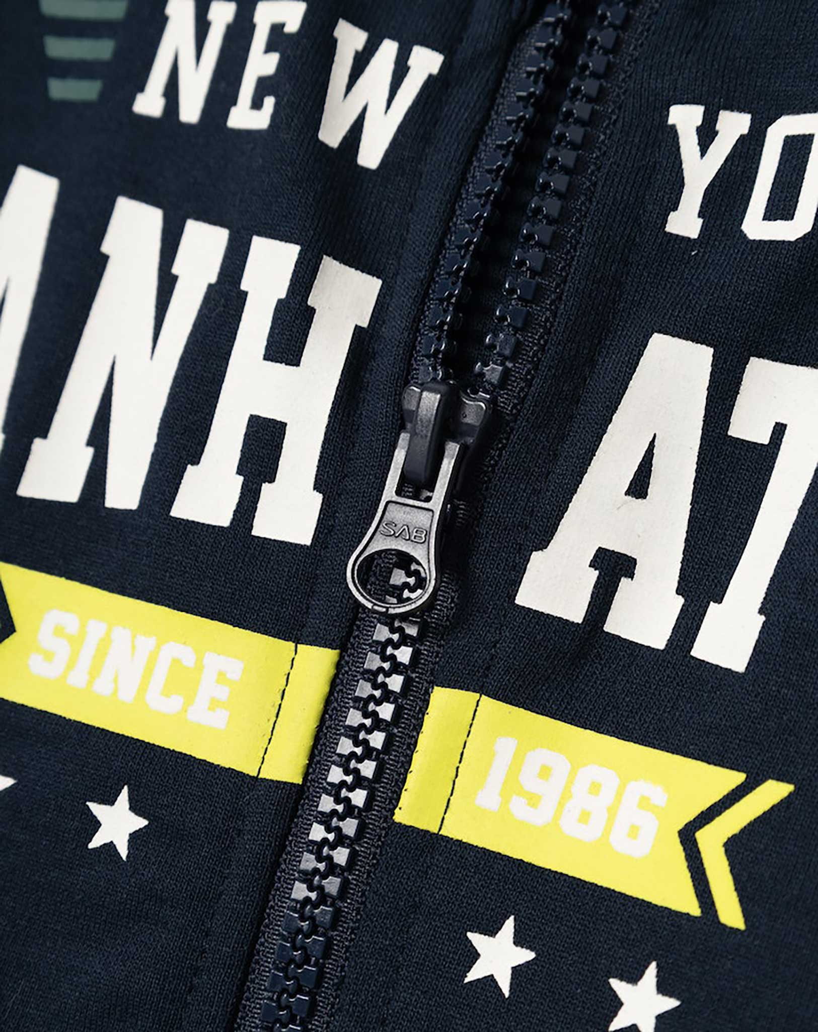 Sweatjacke NMMBOVE MANHATTAN in dark sapphire